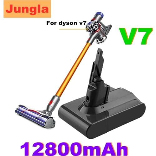 2020 Original 21.6V 12800mAh Li-ion V7 12.8Ah Batteries For Dyson V7 Absolute V7 Vacuum Cleaner Replacement Power Tools Battery