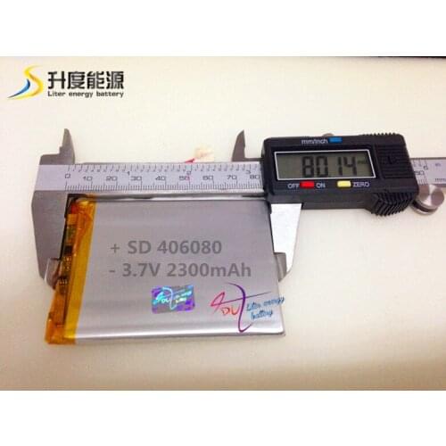 SD405080 Good price rechargeable battery cell 405080 3.7v 1600mah lipo battery