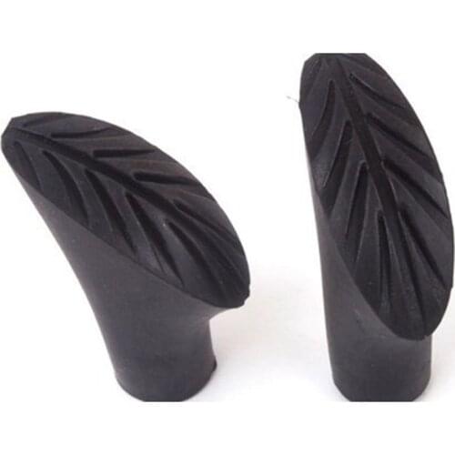 ShineTrip 2pcs/lot Trekking Pole Tip Protectors,Replacement Rubber Tips For Walking Canes,Hiking Poles Accessories