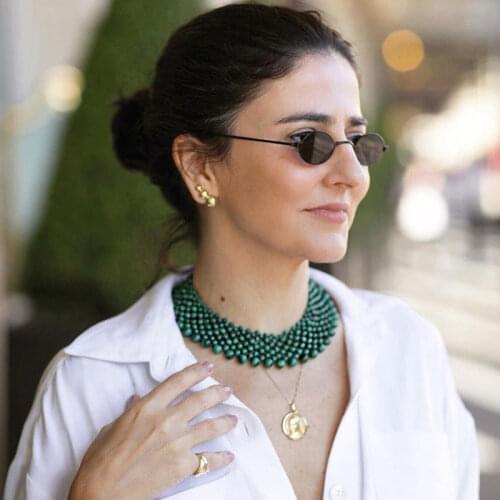 Small Round Frame Punk Sunglasses Women Zonnebril Dames Plastic glasses Vintage Retro Sun Glasses Brand Designer Hombre Oculos