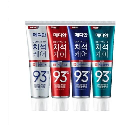 Median Dental Care 93% Advanced Tartar Solution Toothpaste 120g Korea Whitening Toothpaste Smoke Stains Remove Teeth Oral Care