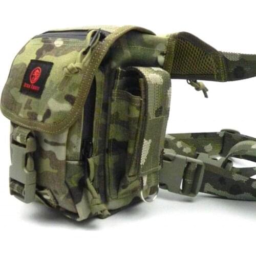 Tactical Raiders Mc Camouflage Bodysuit Ride Legs Hanging Edc Sundry Bag