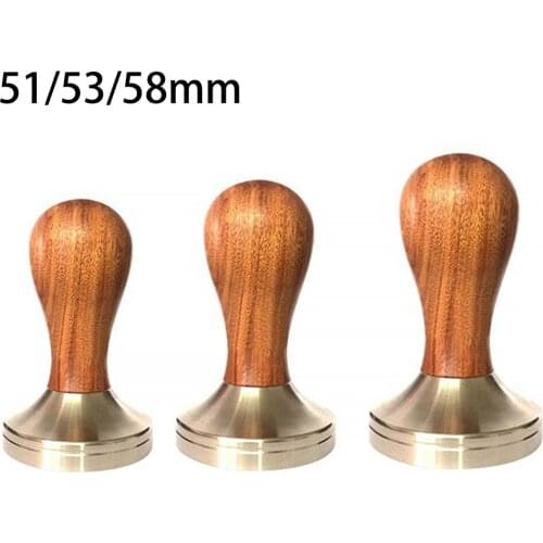 51mm/53mm/ 58mm Stainless Steel Food Grade Espresso Coffee Tamper Coffeeware Cafetera Coffee Tamper Kitchen Cocina Accessories