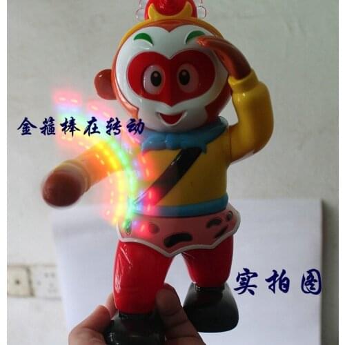 Rotating great sound toy Electric Animal Electric Toy Of Journey To The Monkey King Elder Universal Rotating Great Sound And