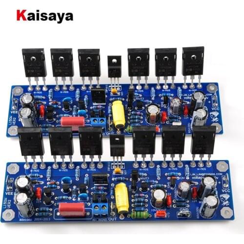 2pcs stereo MOSFET IRFP250 Amplifier Board 200W 8R 2-Channel AMP