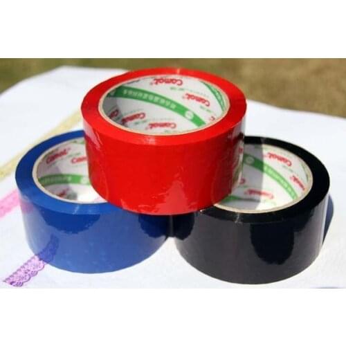 Colour Sealed Box Adhesive Tape Colour Bopp Adhesive Tape Colour Pack Bring Seal Rubber Colour Adhesive Tape 50y4.5 Width