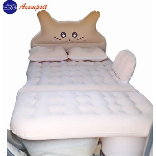 Car travel bed car travel bed car air mattress SUV car rear exhaust cushion sleeping bed