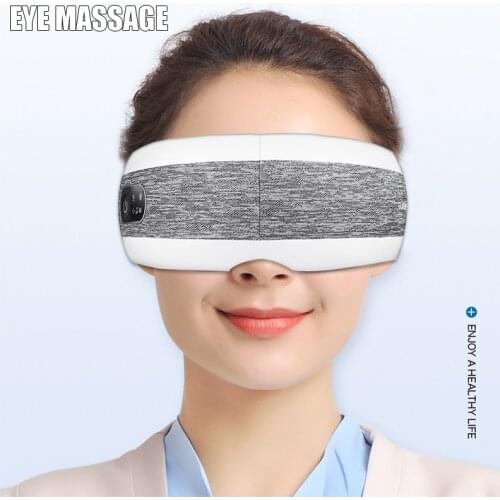 Hot press Eye Massager Charging Bluetooth Music Massager Electric Anti-wrinkle Fatigue Breathable Cloth Massager Healthy Care