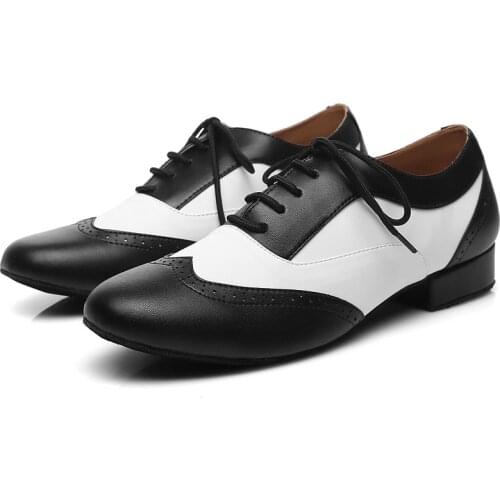 Men Shoes Latin Dance Shoes For Men Waltz Party Square Jazz Shoes Ballroom Dance Sneakers Suede Outsole IDancing