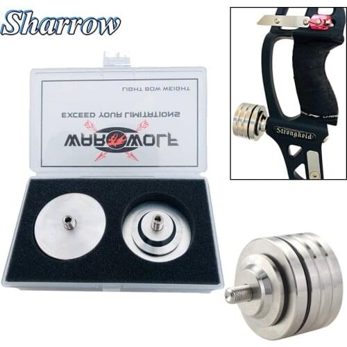 Archery Stabilizer Weight Counterweight Kit for Recurve Bow Compound Bow for Hunting Reduce Vibration and Noise Damper Accessory