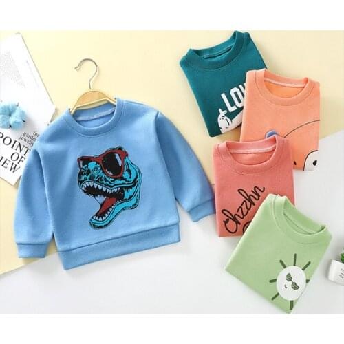 Hoodies For Girls Clothes Childrens Sweatshirt For Boys Cotton Kids Costume Baby Long Sleeve Outfit Cartoon 2021 Spring Autumn