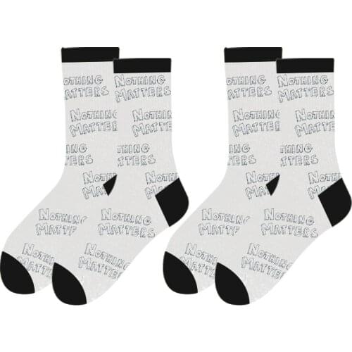 Print Funny Combed Cotton Crew Socks Custom Oem Design Own Mens Happy Socks Crazy Colorful Wholesale China Stock Socks 0814#6