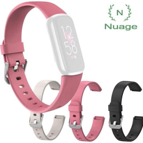 Replacement Soft Silicone Band Wrist Strap For Fitbit Luxe Silicone Band Sports Watch Wrist Strap Bracelet 3 Color DropShipping