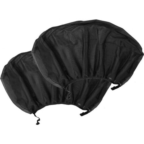 1 Pair Car Window Sunshade Practical Easy Installation Net Yarn Flexible Lightweight Window Sun Protector for Outdoor