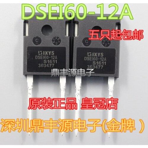 100% New&original DSEI60-12A 1200V TO-247 In Stock