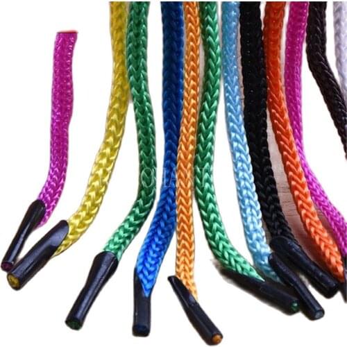 100X Colorful paper twisted rope handle for paper bag with a stopper F2122