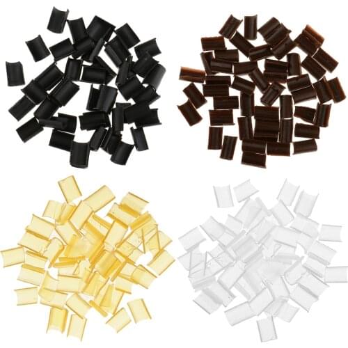 200 Lot Hair Extension U Tip Keratin Granule Rebond Hot Fusion Glue 4 Colors