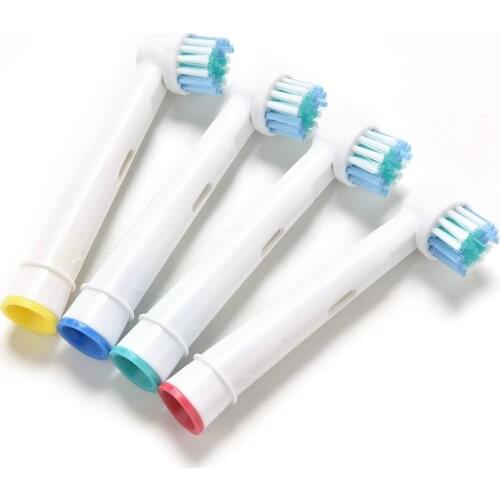 Universal 4Pcs/lot Electric Replacement Toothbrush Heads For Electric Tooth Brush Hygiene Care Clean