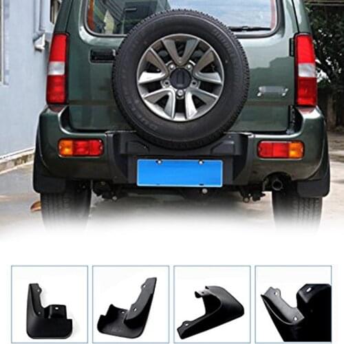 Car Mud Guards Car Exterior Protect Decoration Splash Flaps Fenders Car Accessories for Suzuki Jimny 2007