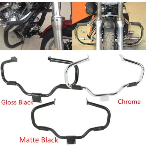 Motorcycle Engine Guard Crash Bar For Yamaha V-Star 400 650 XVS650 Custom Classic 1998-2012