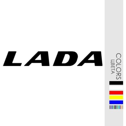 CK20935# Vinyl Decal LADA Car Sticker Waterproof Auto Decors for Lada Vaz Niva on Bumper Rear Window