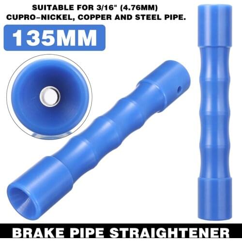 1pc Car Brake Pipe Straightening Tool Copper Steel Cupro-Nickel Automobile Brake Hose Modification Tool