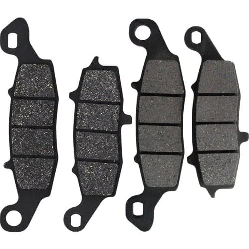 Motorcycle Front Left & Front Right Brake Pads Disks for Kawasaki ZR 750 F (ZR-7) 1999-2004 ZR7 ZR750F ZR750 F