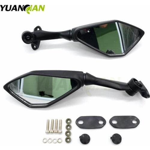 Motorcycle Mirror Black Moto Rearview Side Mirror for 390 /RC390 200 /RC200 RC125 RC125/125 yamaha FJR 1300 XJR
