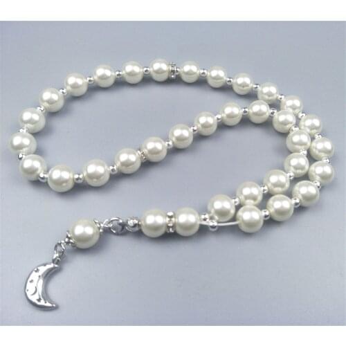 Crystal Pearl Beads Tasbeeh Islamic Tesbih Allah Mesbaha Sibha Allah Muslim Prayer Beads Tesbih
