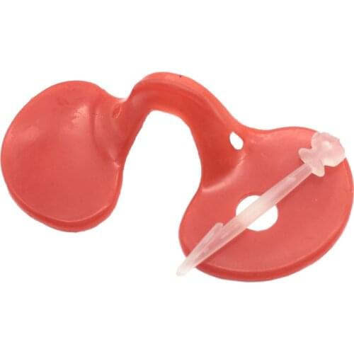 0.5-2.5kg Red Chicken glasses With hole Chicken goggles Anti-pecking glasses Chicken farming equipment wholesale