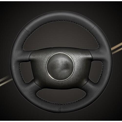 Car Braid On The Steering Wheel Cover for Audi A2 (8Z) A3 (8L) Sprotback A4 (B5 B6) Avant A6 (C5) A8 (D2) S4 DIY Auto Braiding