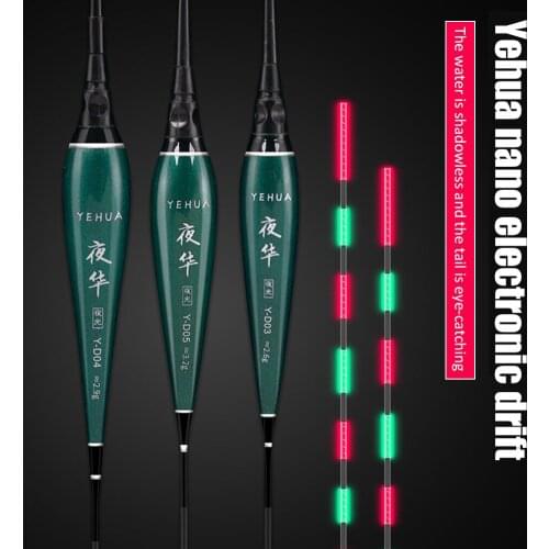 Fishing Float Electric LED Light Fishing Tackle Luminous Electronic Floats Fish Bite Remind Buoy Glowing Night Fishing Float