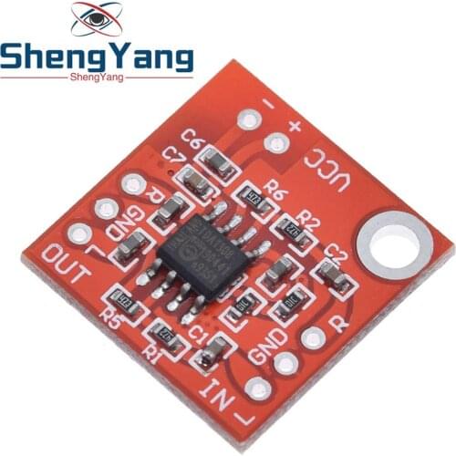 ShengYang Stereo TDA1308 Headphone Amplifier Board Headset Amp Preamplifier Board Module 3V-6V For arduino diy Red