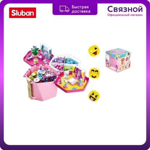 Конструкторы домов миниатюрных SLUBAN China At AliExpress