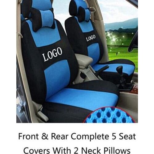 Dedicated Sandwich Seat Covers Wraparound Front&Rear Complete 5 Seat For Skoda Octavia 2 a7 a5 Fabia Superb Rapid Yeti Spaceback