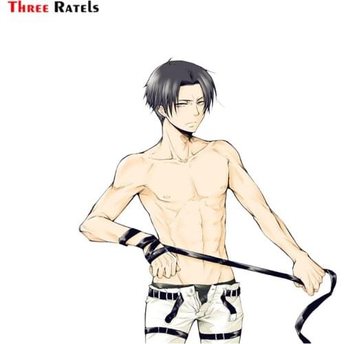 Three Ratels A430 Levi Shingeki No Kyojin And Tumblr For Toyota Camry Decals Personalized Sticker Auto Accessories Vinyl Materal
