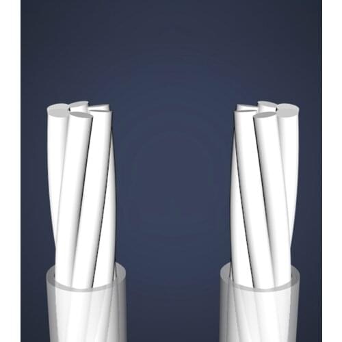 New Pure Silver Audio Line Machine Inner Cable DIY Speaker Headphone Signal AUX Bulk Cables for HiFi Audio Amplifier CD Player