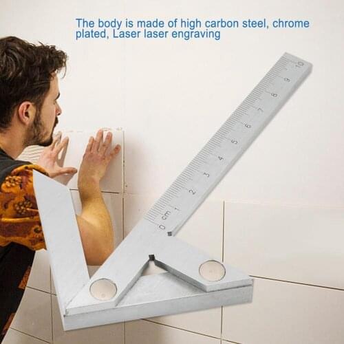 100x70mm Center finding Gauge Centering Square Gauging Center Gauge Round Bar Marking Center Finder