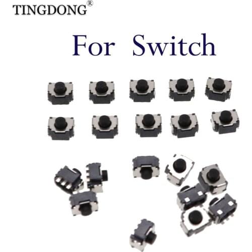 50pcs LR Button Key Press Microswitch for Nintend Switch L Keys On-Off R Buttons Disjunctor for Switch NS Console