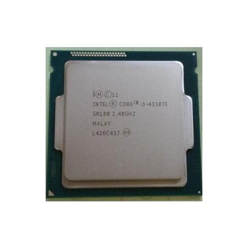 CM8064601618605 SR1T5 CPU - Core i3-4340TE Dual CR 2.6GHz FCLGA1150 Intel Core i3 35 W 2.6 GHz