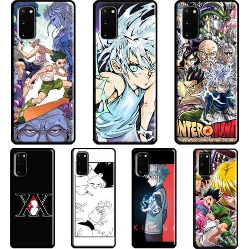 Anime Hunter X Hunter Case For Samsung Galaxy S21 Ultra S8 S9 S10 Plus Note 9 10 Note 20 Ultra S20 FE Back Cover