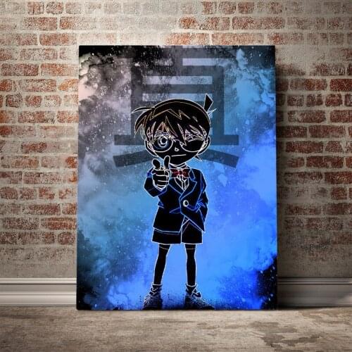 Detective Conan Poster Canvas Wall Art Decoration prints for living Kid Children room Home bedroom decor Painting Decorative