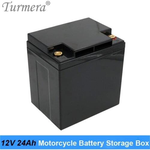 Turmera 12V 24V 36V 48V Motorcycle Battery Storage Box M6 Screw Apply to Solar Energy System and Uninterrupted Power Supply Use