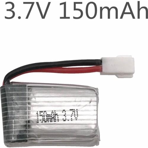 3.7V 150mAh Li-po Batteries Rechargeable battery for H8 Mini RC Quadcopter Accessory drone toy parts