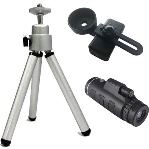 Telescope Monocular 40X60 Zoom Monocular Binoculars Clear Weak Night Vision Pocket Telescope with SmartPhone Holder kid toys
