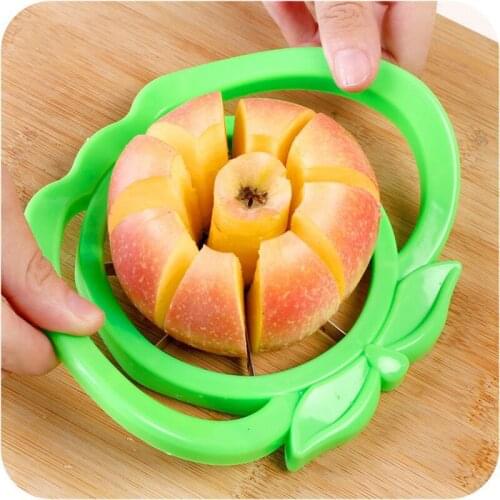 New Apple Slicer Corer Cutter Pear Fruit Divider Tool Comfort Handle For Apple Peeler Kitchen Accessories Cocina Dropshipping