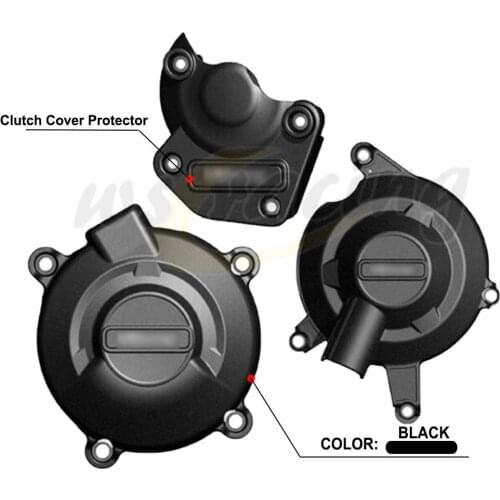 Motorcycle Engine Protector Protective Cover For Daytona 675R R650 650 R 2011 2012