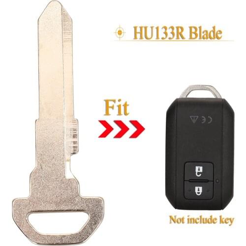 Kutery Replacement Remote Smart Car Key Blade For Suzuki Swift 2017 With HU133R Blade