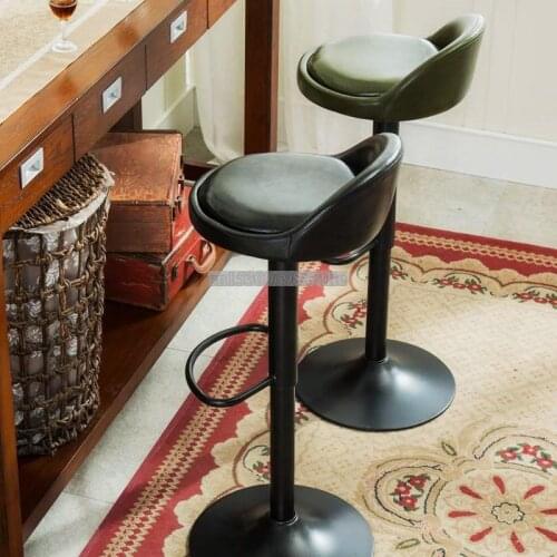 Home Bar Chair Bench Wine Cabinet High Stool Bar Bench High Chair Lift Chair High Chair Luxury Home Fashion