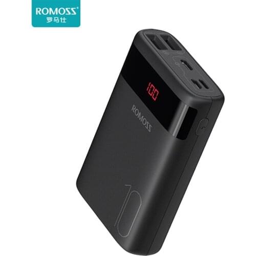 ARES10 Ultra Light Thin LED10000 mAh 5V USB QC3.0PD 18W Lithium Ion Lithium Polymer Battery Mobile Power Supply